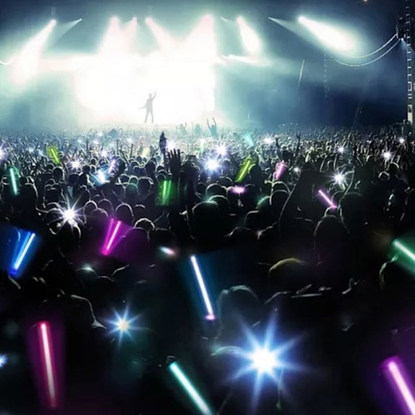 Glödande ätpinnar Light Stick RÖD red