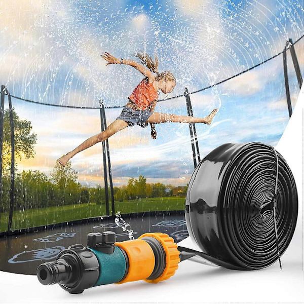 Set för barn, sommar utomhus vattenpark trampolintillbehör, för barn och vuxna, 12M