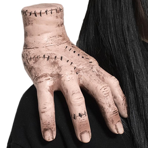 Addams ting håndfamilie horror ornament, cosplay bekendt, figur i latex, halloween dekoration, fest rekvisit