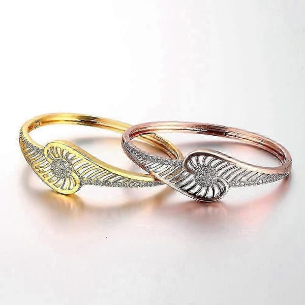 Hollow Lines Mässing Armband Triangelnät