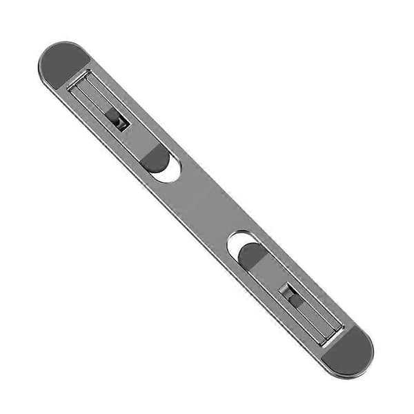 Justerbar Sammenklappelig Laptopholder i Aluminiumslegering med Varmeafledning Silver