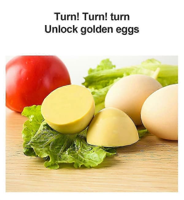 Egg Scrambler Shaker Visp Hånd Egg Maker Egg Plomme Hvit Mikser Kjøkken