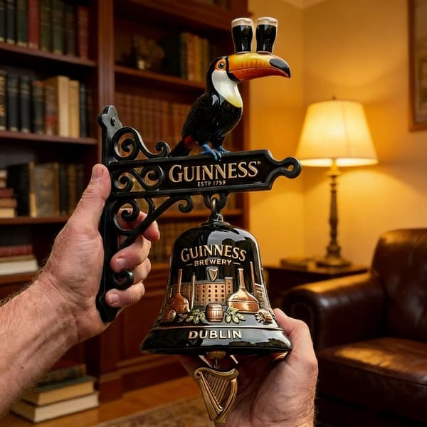 3D Resin Eagle Door Knocker Fantasy-Inspired Iron Lady Team Decorative Craft Jimmy Buffett's standing posture