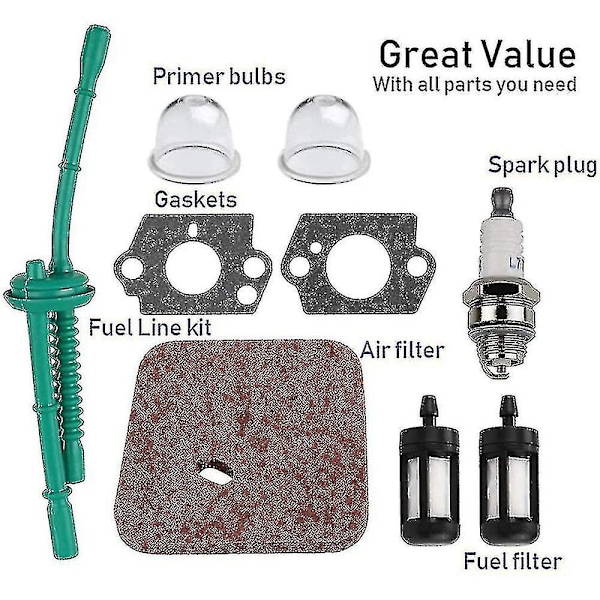 Karburator til Fs55 Fs55r Fs38 Fs45 Fs46 Km55 Hl45 Fs45l Fs45c Fs46c Fs55c Fs55rc Kanttrimmer