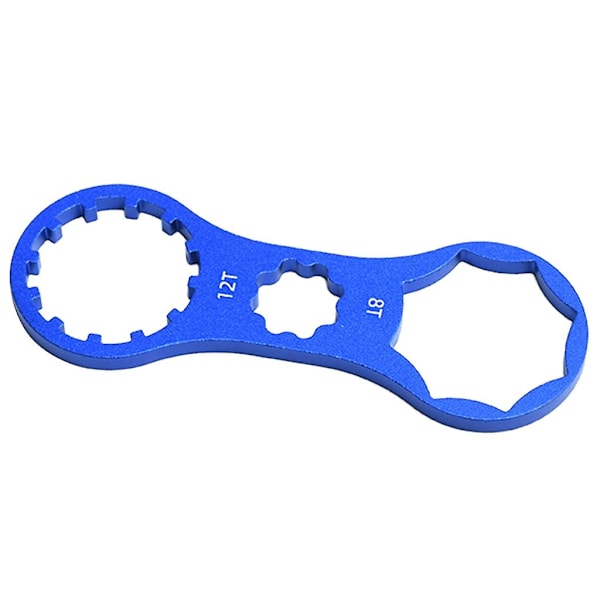 Cykel Forgaffelhætte Nøgle Cykel Nøgle, Aluminiumlegering Cykel Fjernelse Værktøj Blue