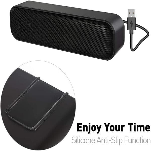 Högtalare, Datorhögtalare, USB PC-högtalare för skrivbord, dator,