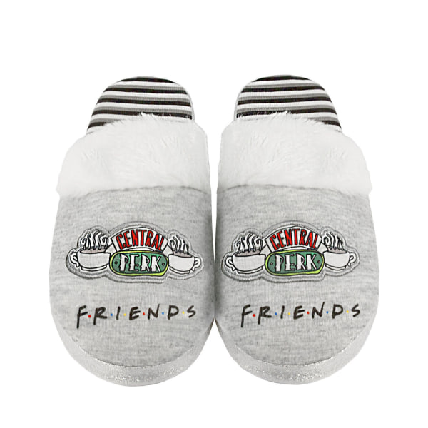 Friends Girls Central Perk Slippers 3 UK-4 UK Grey Grey Grey 3 UK-4 UK