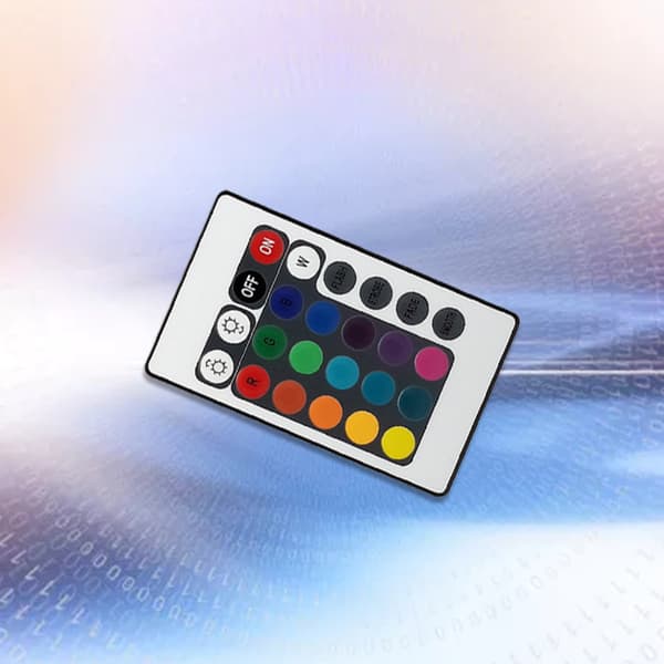DC12V Home LED Strip Light Control IR RGB LED Strip Remote Control with 24 Keys