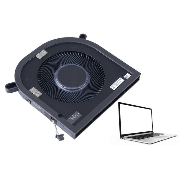 CPU GPU blæser DC5V 4Pin 4 ledninger Laptops CPU GPU køleblæser til 17 9700 9710 9720 0MXF81 0P2FY9 Notebook Radiatorer CPU
