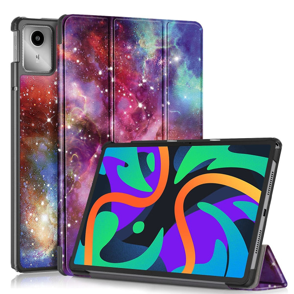 Case i läder för Lenovo Tab M11/ Xiaoxin Pad 11 2024 Milky Way