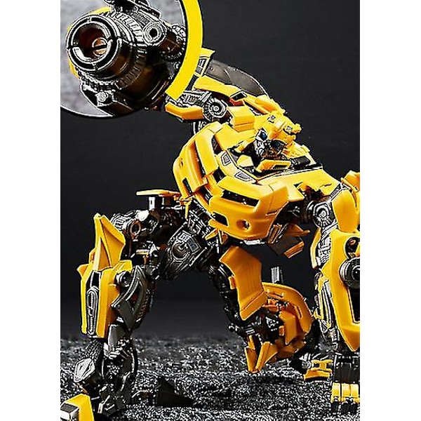 Transformers 28cm Robot Autobots Actionfigurer Leksaker Bumblebee Med Vapen Fordon Transform