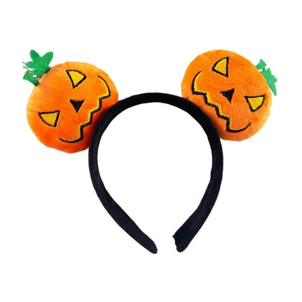 Halloween Hårbøyle – Broderte Spøkelsesdetaljer – for Festlig Moro C