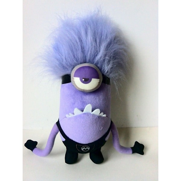 Minions Collection Despicable Me Lila Plyschleksak Doll One-eyes