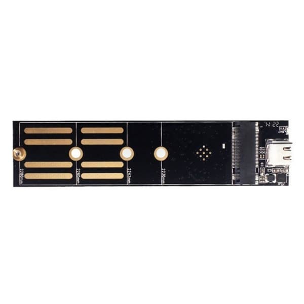 Flere Protokoller M.2 NGFFs NVME til USB 3.1 Bundkort Konverter Hurtig Dataoverførsel via USB C Interface