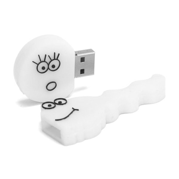 Cartoon USB Flash Drive 2.0 Pendrive Modell Datalagring Memory Stick U Disk Accessory64GB