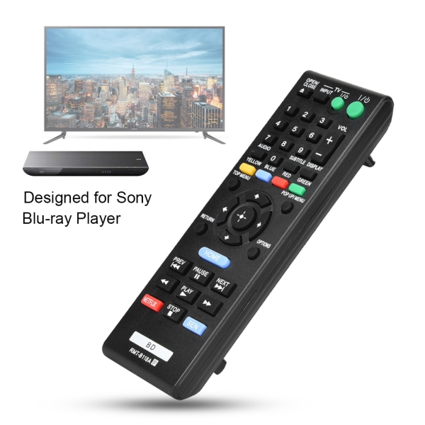 RMt B118A Fjärrkontroll för Sony Blu ray-spelare BDP185C BDPBX18 BDPBX3100 BDPS185