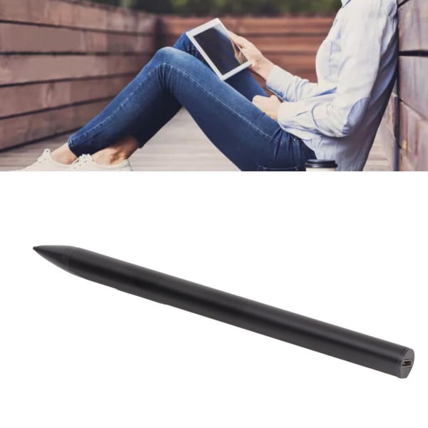 Stylus Pen Magnetic 4096 Levels Pressure Suction Funktion Allmänt tillämplig Tablet Kapacitiv Stylus för Surface Black