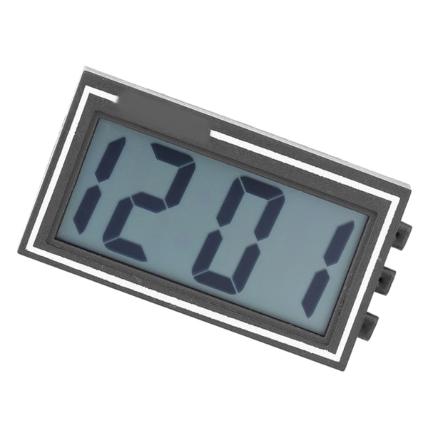 Auto Bil Dashboard Skrivbord Digital klocka Tid Datum LCD-skärm Självhäftande fäste