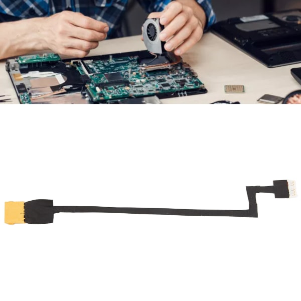 Power Port Jack-kabel Slitstark Fint utförande ABS DC Power Jack-kabel för Lenovo 50.4L 103.011