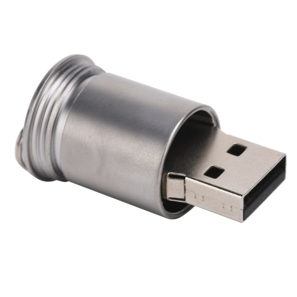 Unik burkformad U-skiva Fashionabel bärbar USB minne Mässingsgul (128GB)
