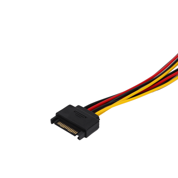 SATA-adapterkabel 1-i-2 datorhårddisk Optisk enhet Power