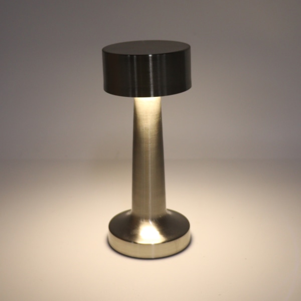 Sladdlös bordslampa 3 växlar avbländande Bärbar Uppladdningsbar 1800mAh batteribar Stämningsljus för hemmet