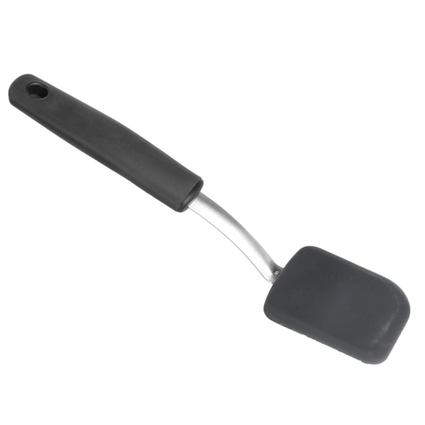 Silikon Small Size Turner Spatel med handtag i rostfritt stål för non-stick kokkärl