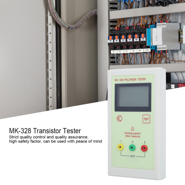 MK-328 Transistor Tester Induktans Kapacitans Motstånd Elektronisk mätare TR LCR ESR