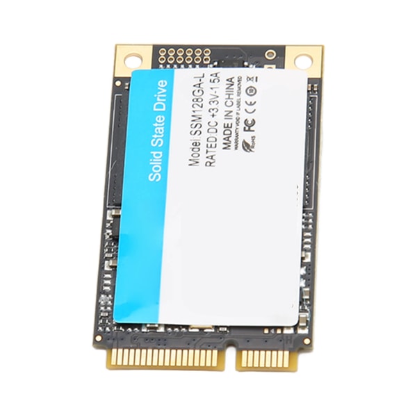 MSATA SSD 500MB/S Läshastighet 450MB/S Skrivhastighet Höghastighets 3D TLC NAND SATA 3.0 SSD M.2 SSD för stationära datorer Surfplattor 128GB