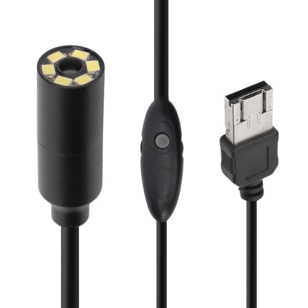 USB endoskop professionell autofokus 14,5 mm lins 6 justerbara LED-lampor Borescope inspektionskamera