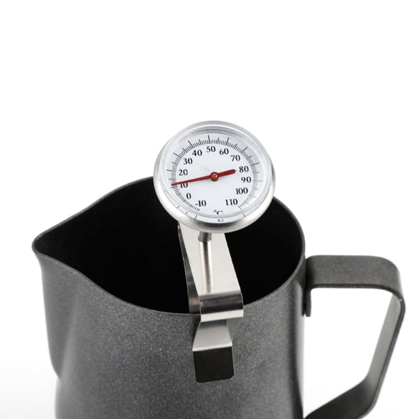Justerbar hängande kaffeskummande termometer temperaturmätare med klämma KöksverktygLång typ