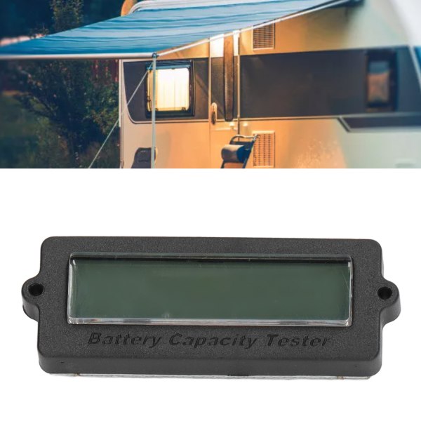 Blå display Litiumbatteri Power Multifunktionell Realtidsövervakning Batterikapacitetsmätare 8 String