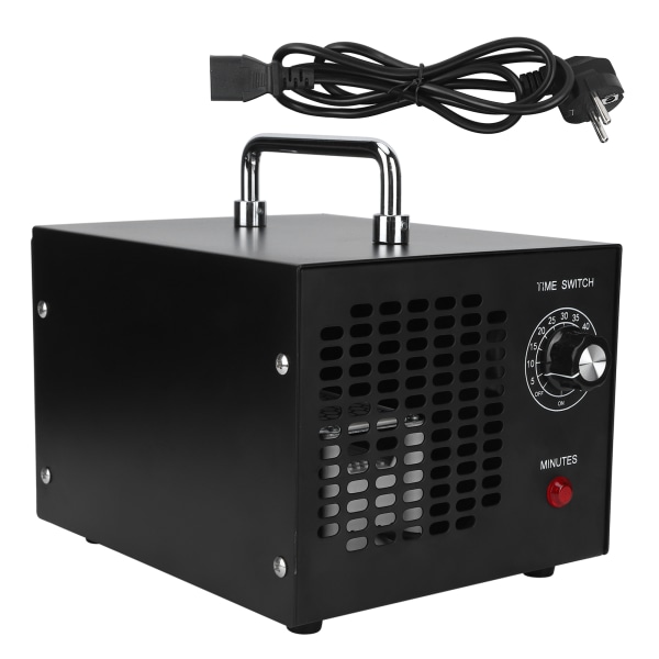 10g Bärbar Ozon Generator Machine Luftrenare Ozonator med Timing Switch för deodorisering EU-kontakt 220V