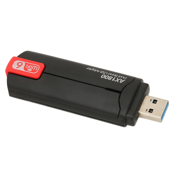USB WiFi-adapter 1800Mbps stabil signal USB3.0 MU MIMO-teknik WIFI6 trådlöst internetkort för hemmakontor
