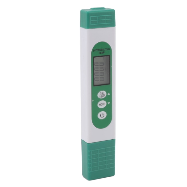 Vattenkvalitetsmätare Pen typ SALT TDS EC S.G TEMP 5 i 1 Tester LCD Digital med bakgrundsbelysning
