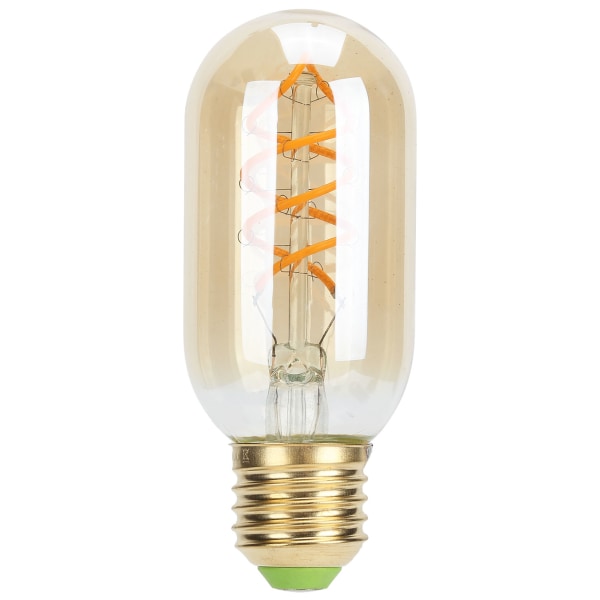 Glödlampa Vintage Double Spiral E27 4W LED Flexibel Filament Varm Ljus LED-lampa 220VGold