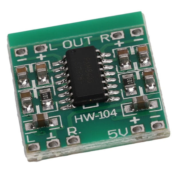 PAM8403 Micro Digital Power Amplifier Board 2x3W Klass D förstärkarmodul USB driven 2,5‑5V