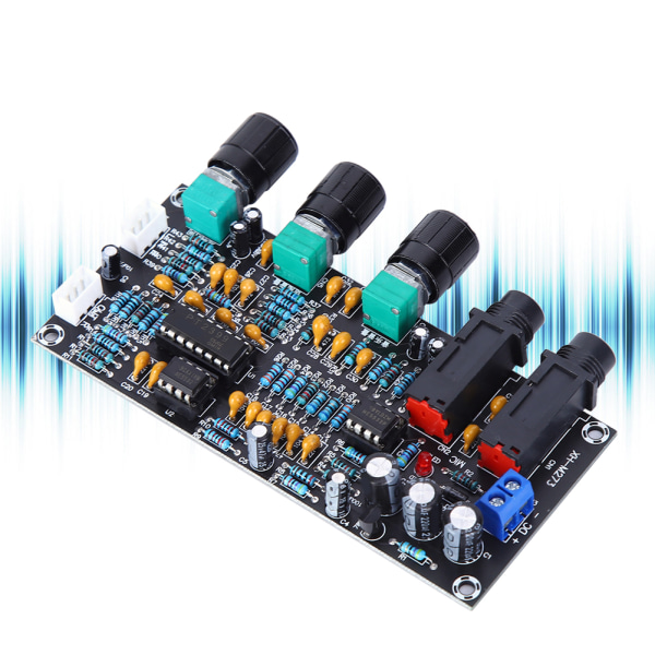 Förstärkarmodul Audio AMP Board 2&#8209;Mikrofon&#8209;ingång 2&#8209;Ljud&#8209;Channel XH&#8209;M273 DC12&#8209;24V