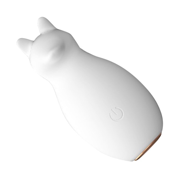 Massagemaskin för kvinnor Tecknad djurformad USB uppladdningsbar kvinnlig vibrationsmassager typ A