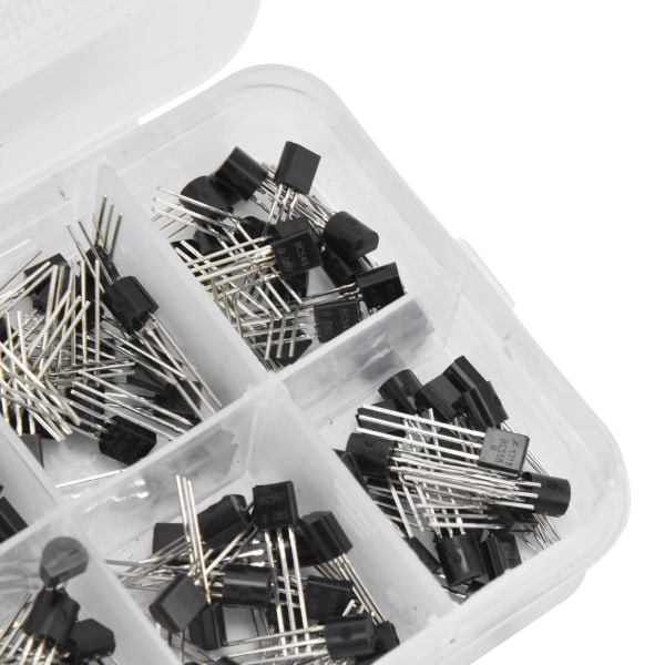 200st 10 värden BC327‑BC558 Transistor Sortiment Kit Power Transistorer för allmänna ändamål