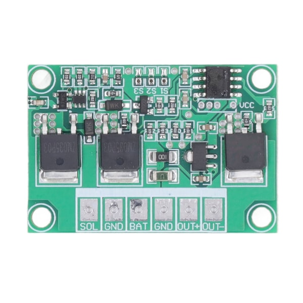 Solar Charge Controller Board Lågförbrukning mikrokontroller Solar Light Circuit Control Module för litiumbatteri