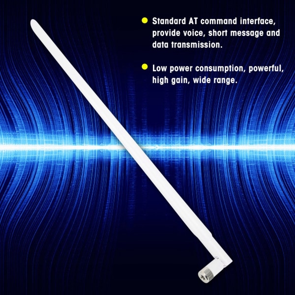 Router rundstrålande antenn 10dBi vitt nätverkskort 2,4G wifi signalförstärkare
