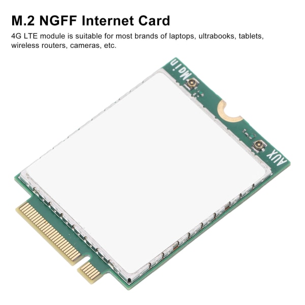 4G LTE-modul M.2 NGFF Internetkort DL 24Mbps UL11,5 Mbps för bärbara trådlösa routrar Tabletkameror