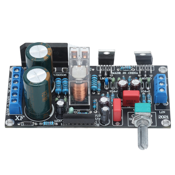 Amplifier Board 2.0 Dual Channel-högtalarskydd Justerbar volym LM1875T för 2030