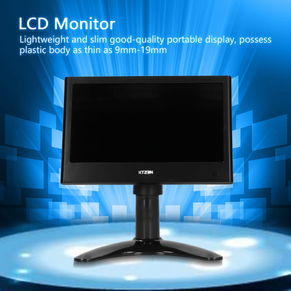 LCD-skärm för Raspberry Pi-dator Sekundär skärm Bärbar IPS-skärm USB -maskin 7 tum