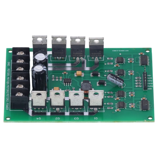 Dual Motor Driver Module High Power H Bridge DC Motor Controller Board med bromsfunktion