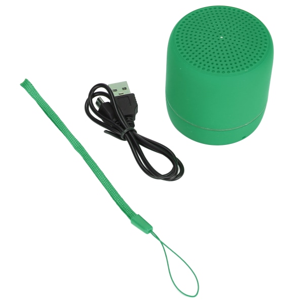 Bärbar Bluetooth5.0-högtalare Bas Stereo 280Hz‑16KHz Mini-resehögtalare för OutdoorGreen