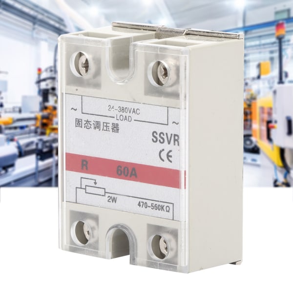 Halvledarspänningsregulator Enfasrelämodul Lågfrekvens SSVR 60A