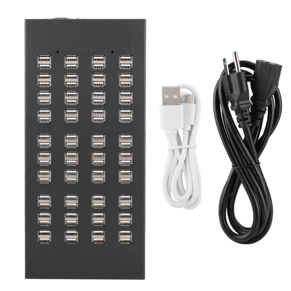Power snabbladdare 80 portar USB Hub Laddningsstation för mobiltelefon/surfplatta (US 100-240V)