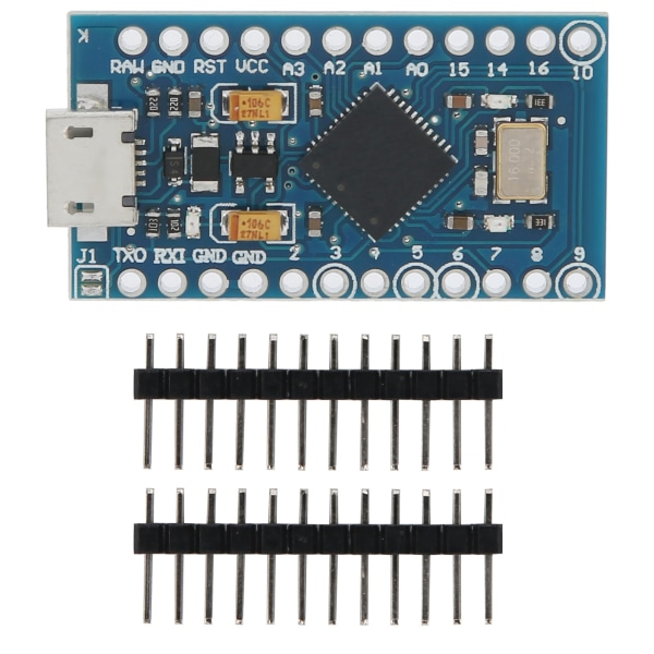 Development Board MCU DIY-modul med stifthuvud PCB elektroniska komponenter 5V/16MHz